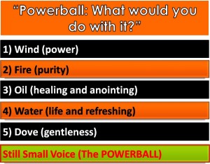 Powerball What would you do - iRunByFaith